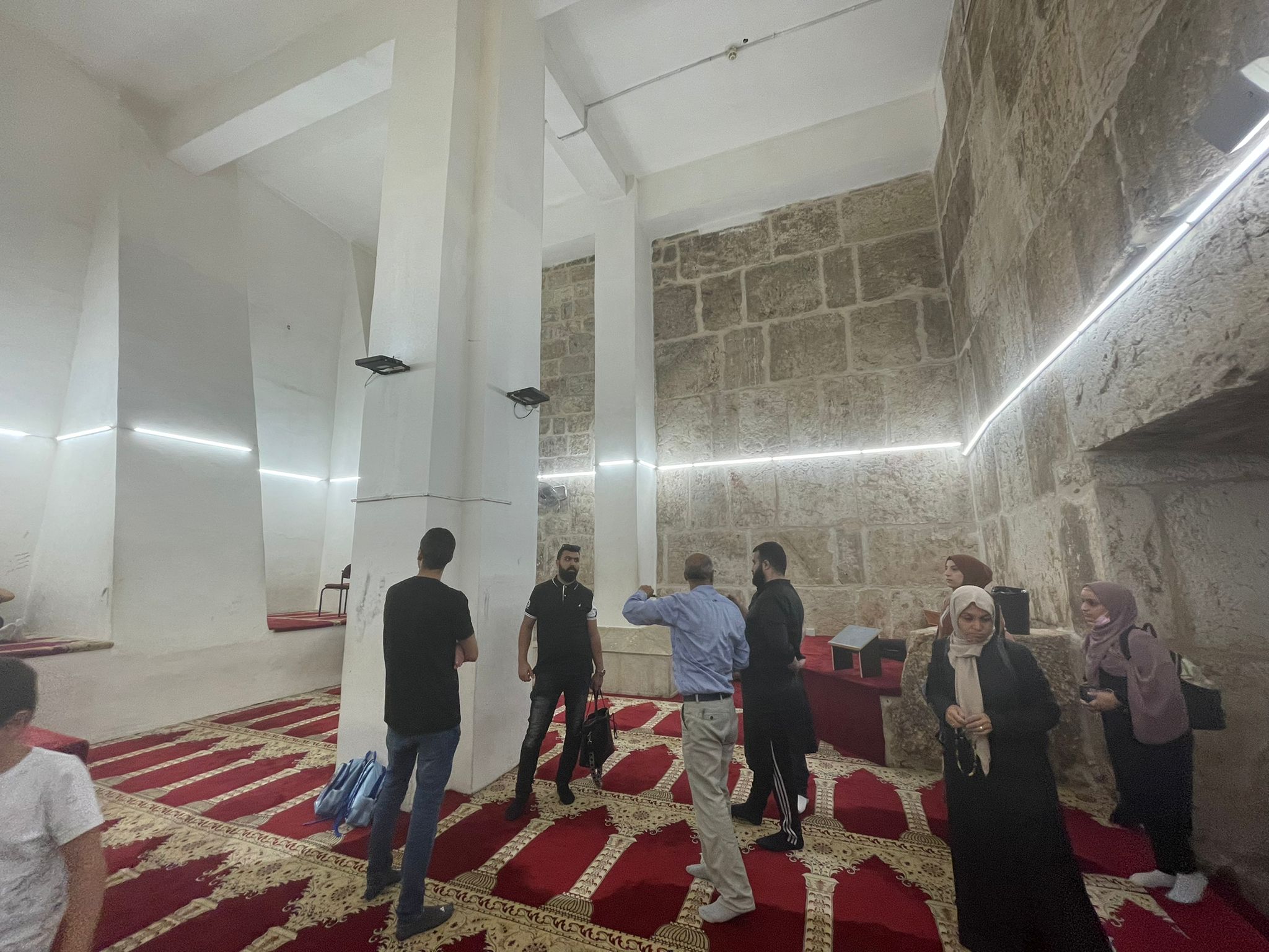 جولة إرشادية من جلجولية في المسجد الاقصى